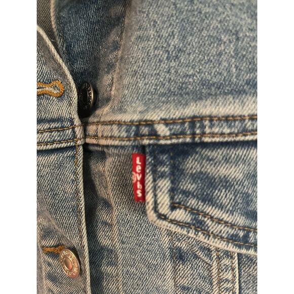 Levi Strauss & CO red tag jean jacket Women’s Large - Picture 5 of 13